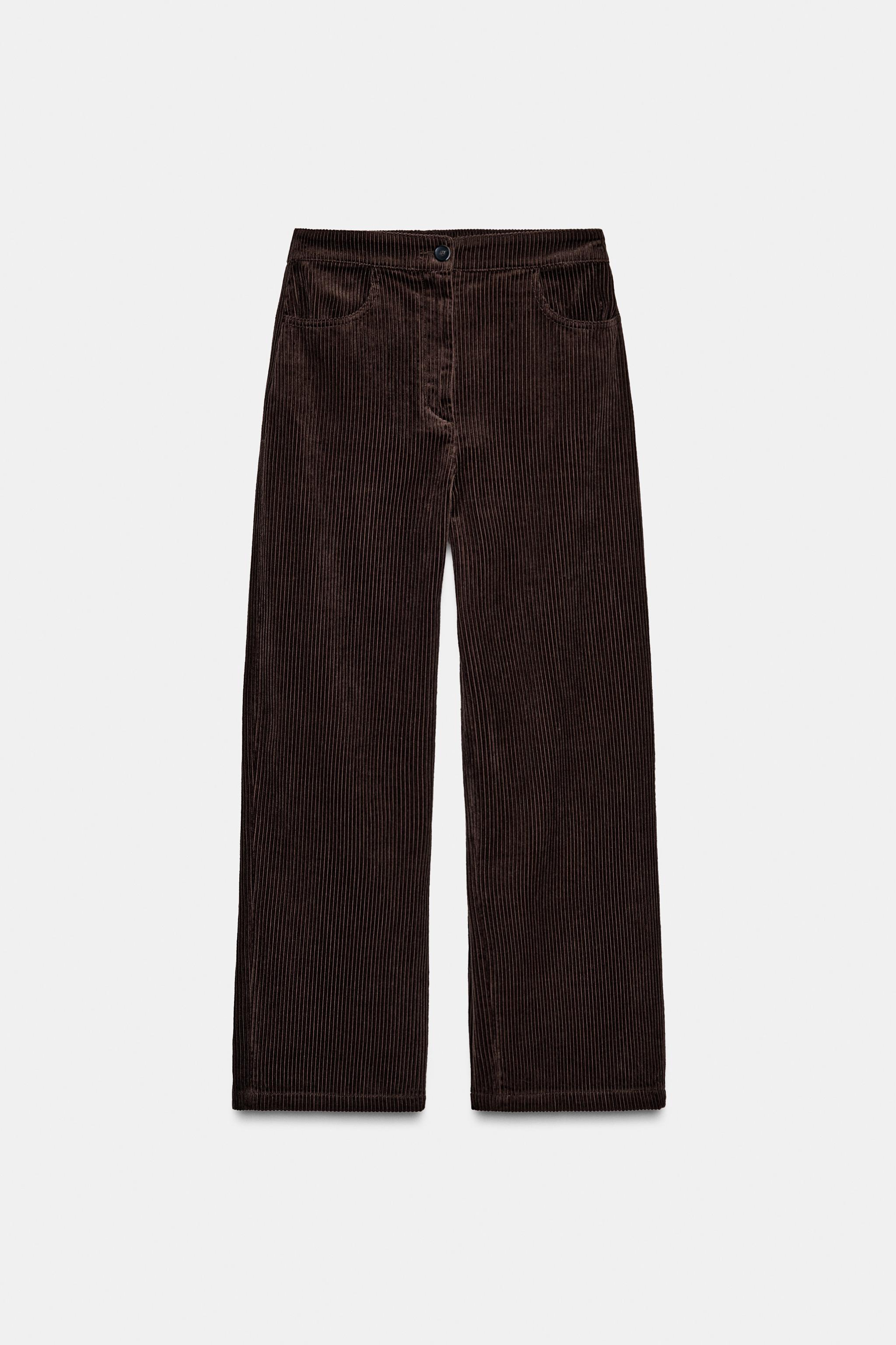 ZW COLLECTION WIDE LEG CORDUROY PANTS
